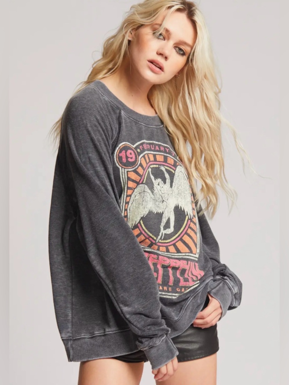 Recycled Karma Led Zeppelin Sweater, Brand New